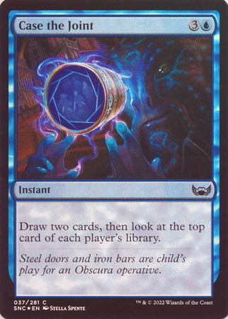 Streets of New Capenna 037/281 Case the Joint (Foil)