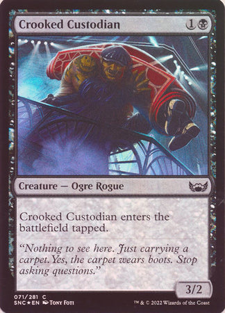Streets of New Capenna 071/281 Crooked Custodian (Foil)
