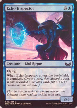 Streets of New Capenna 040/281 Echo Inspector (Foil)