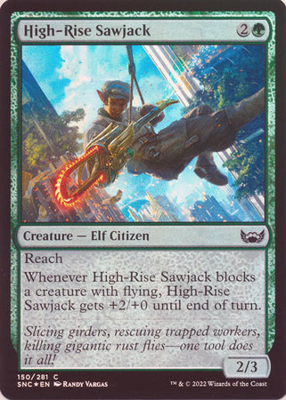 Streets of New Capenna 150/281 High-Rise Sawjack (Foil)
