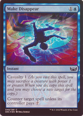 Streets of New Capenna 049/281 Make Disappear (Foil)