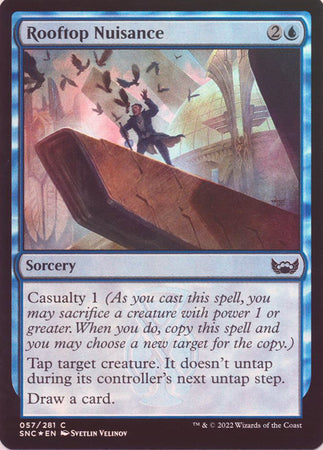 Streets of New Capenna 057/281 Rooftop Nuisance (Foil)