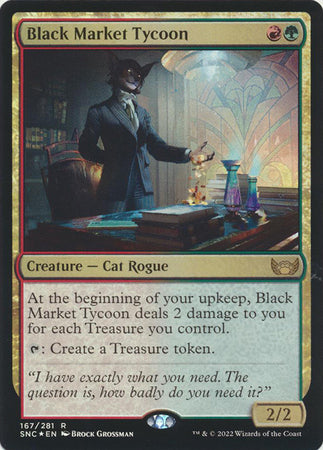 Streets of New Capenna 167/281 Black Market Tycoon (Foil)