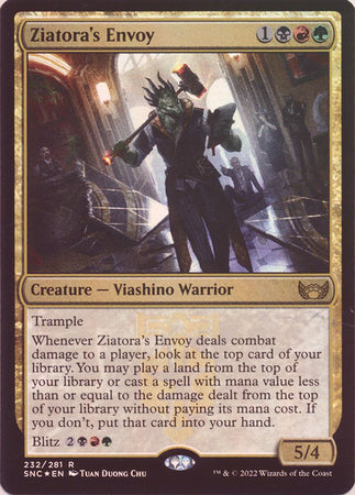 Streets of New Capenna 232/281 Ziatora's Envoy (Foil)