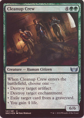 Streets of New Capenna 141/281 Cleanup Crew (Foil)