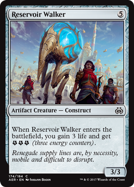 Aether Revolt 174/184 Reservoir Walker