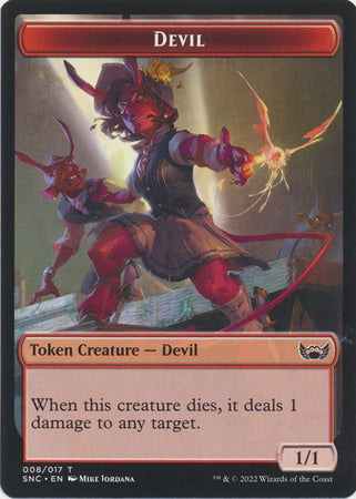 Devil 008/017 Streets of New Capenna Token