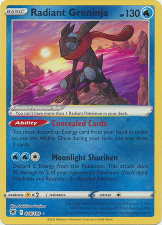 Astral Radiance 046/189 Radiant Greninja (Holo)