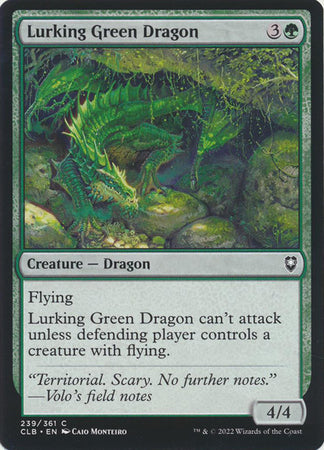 Battle for Baldur's Gate 239/361 Lurking Green Dragon
