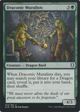 Battle for Baldur's Gate 224/361 Draconic Muralists