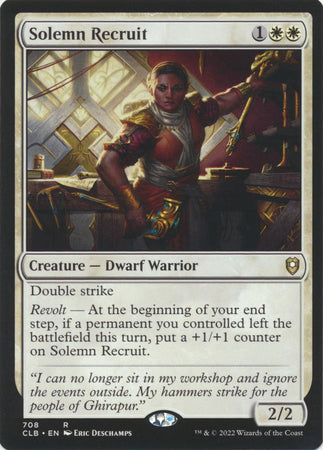 Battle for Baldur's Gate 708 Solemn Recruit