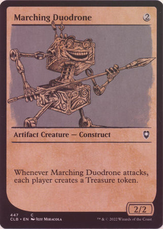 Battle for Baldur's Gate 447 Marching Duodrone (Rulebook) (Foil)