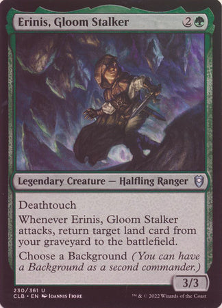 Battle for Baldur's Gate 230/361 Erinis, Gloom Stalker (Foil)