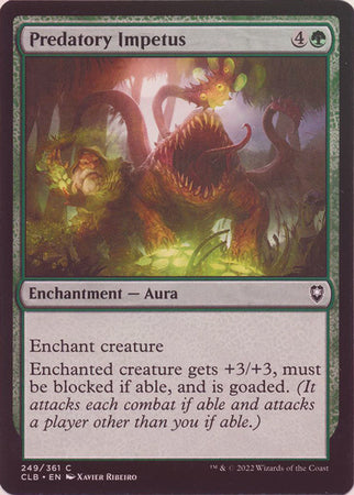 Battle for Baldur's Gate 249/361 Predatory Impetus (Foil)