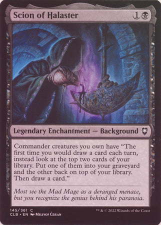 Battle for Baldur's Gate 145/361 Scion of Halaster (Foil)
