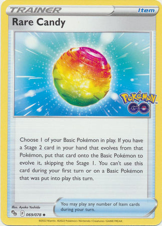 Pokémon GO 069/078 Rare Candy