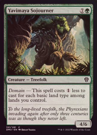 Dominaria United 191/281 Yavimaya Sojourner (Foil)
