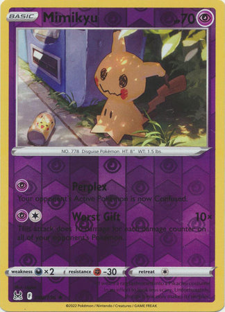 Lost Origin 080/196 Mimikyu (Reverse Holo)