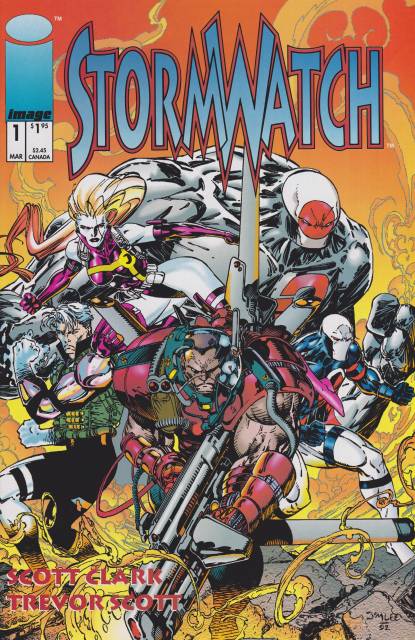 Stormwatch #1 Image Comics (1993)