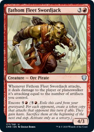 Commander Legends 177/361 Fathom Fleet Swordjack