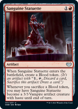 Innistrad: Crimson Vow 177/277 Sanguine Statuette