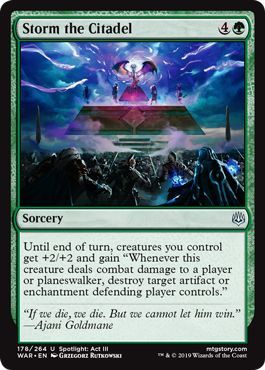 War of the Spark 178/264 Storm the Citadel