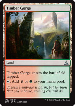 Oath of the Gatewatch 179/184 Timber Gorge