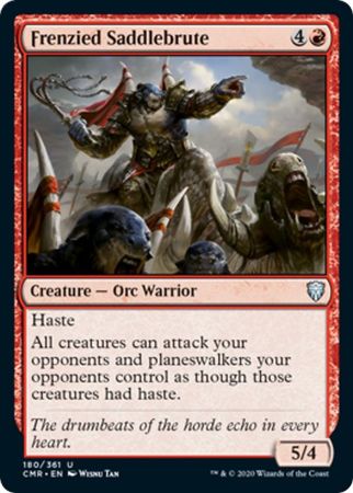 Commander Legends 180/361 Frenzied Saddlebrute