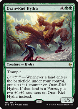 Battle for Zendikar 181/274 Oran-Rief Hydra