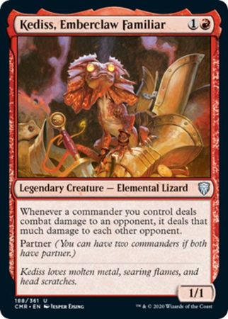 Commander Legends 188/361 Kediss, Emberclaw Familiar