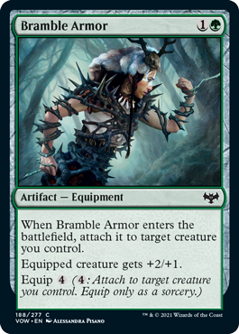 Innistrad: Crimson Vow 188/277 Bramble Armor