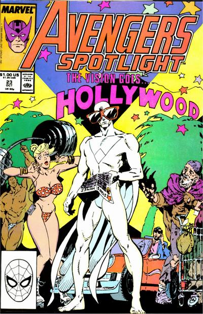 Avengers Spotlight #23 Marvel Comics (1989)