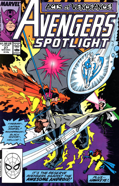 Avengers Spotlight #27 Marvel Comics (1989)