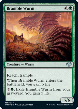 Innistrad: Crimson Vow 189/277 Bramble Wurm