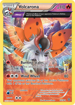 Ancient Origins 18/98 Volcarona (Half Art)