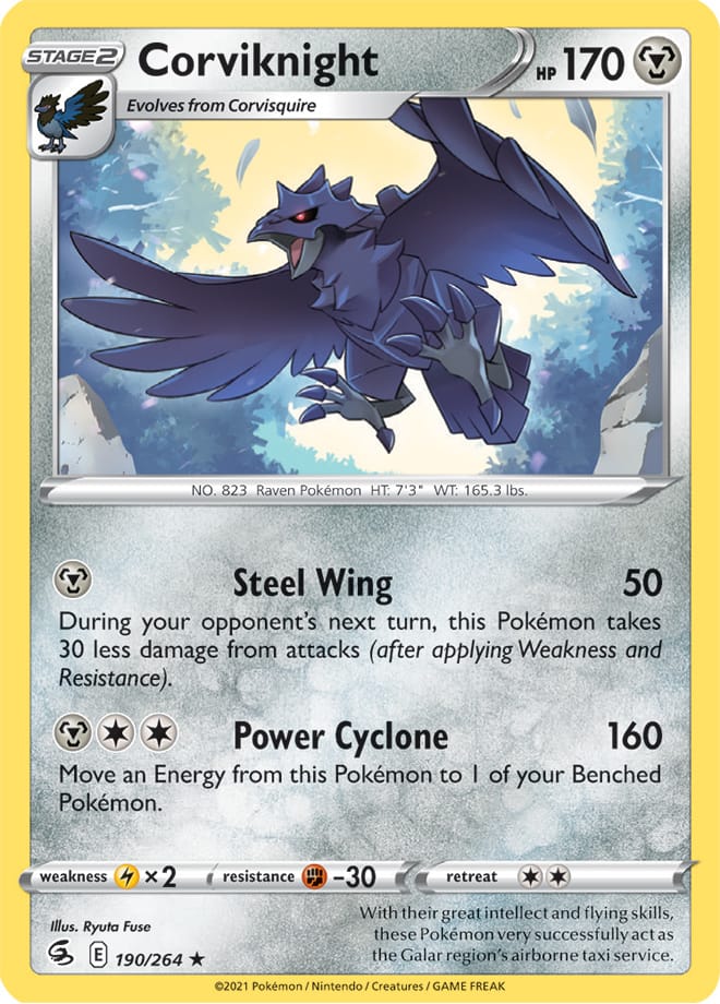 Fusion Strike 190/264 Corviknight