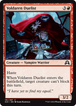 Shadows Over Innistrad 191/297 Voldaren Duelist
