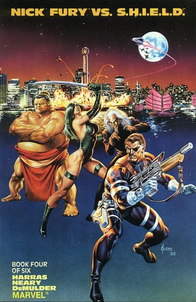 Nick Fury Vs S.H.I.E.L.D. #4 Marvel Comics (1988)