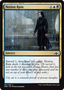 Guilds of Ravnica 193/259 Notion Rain