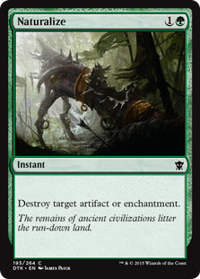 Dragons of Tarkir 193/264 Naturalize