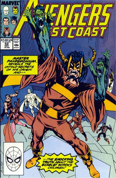 Avengers West Coast #52 Marvel Comics (1985)