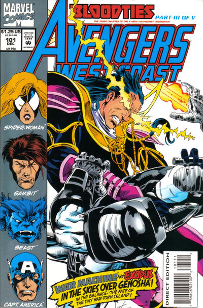 Avengers West Coast #101 Marvel Comics (1985)