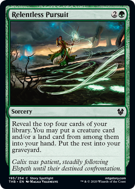 Theros Beyond Death 195/254 Relentless Pursuit