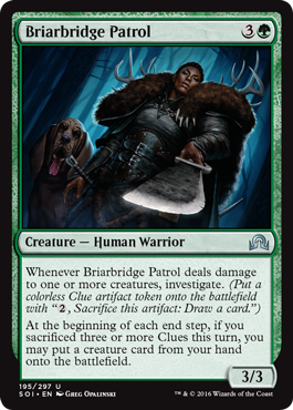 Shadows Over Innistrad 195/297 Briarbridge Patrol