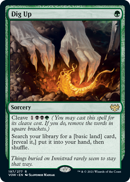Innistrad: Crimson Vow 197/277 Dig Up