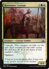 Guilds of Ravnica 197/259 Rosemane Centaur
