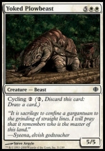 Shards of Alara 031/249 Yoked Plowbeast