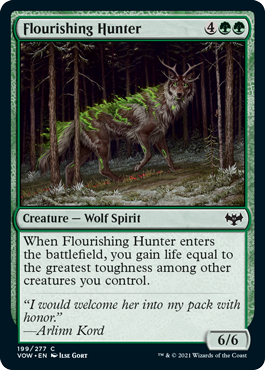 Innistrad: Crimson Vow 199/277 Flourishing Hunter