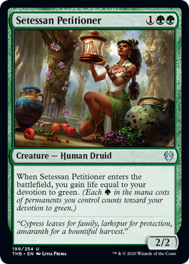 Theros Beyond Death 199/254 Setessan Petitioner