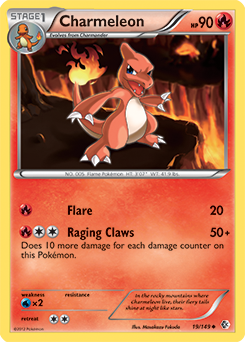 Boundaries Crossed 019/149 Charmeleon